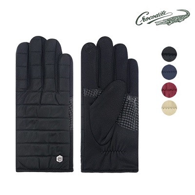 [크로커다일] 올가 남여  패딩장갑