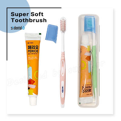 니치 슈퍼소프트캡칫솔 페리오치약 슬림모 구강세트