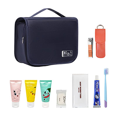 리프레쉬 세면파우치세트+실버링 휴대용 손톱깎이