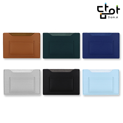 노티드담아 여권 케이스 안티스키밍 차단 가죽 커버 파우치