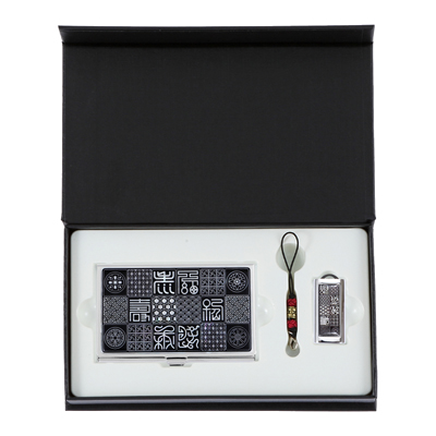 수복문자도자개명함+수복문자도자개USB(8GB~64GB)