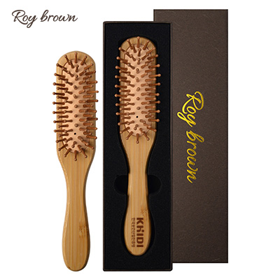 로이브라운 우든 미니사각 패들브러쉬