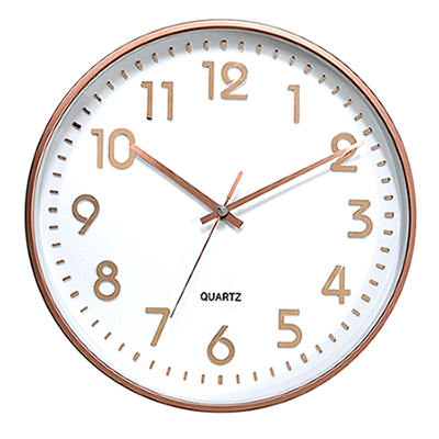 로즈골드인텍스벽시계 SI300R