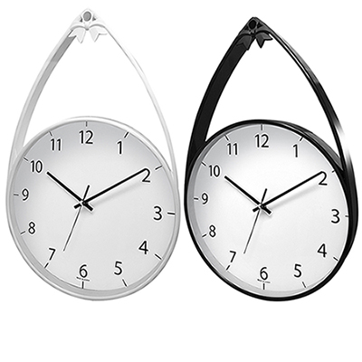 패미리 리본걸이 벽시계 (SI314W 화이트, SI314B 블랙)
