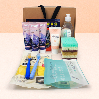 슈가버블 캡슐세제 2080 핑크솔트치약 12종세트