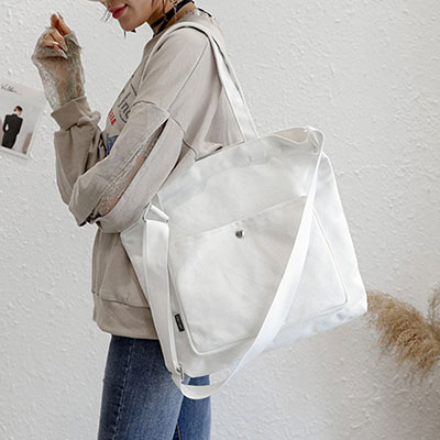 포켓 캐주얼 크로스백 학생 숄더백 대학생가방