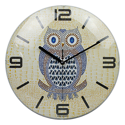 295 볼록부엉이벽시계