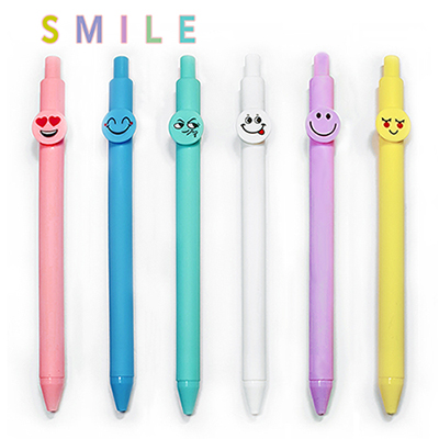 스마일캐릭터라바볼펜 0.7mm