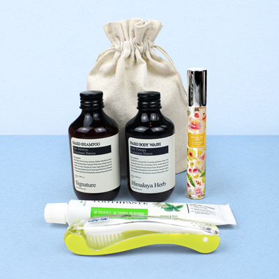 Nard 나드 샴푸 바디미스트 접이식칫솔 5종세트