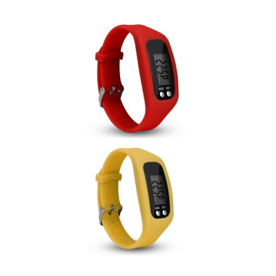 네이쳐 스포츠 LED 실리콘 멀티 손목 만보계 만보기 CB373