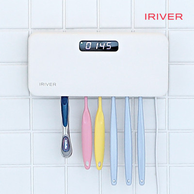 [아이리버] UVC LED 열풍건조 칫솔살균기