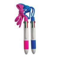 6색목걸이펜(볼펜)