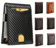 126_슬림RFID차단바이폴드카본지갑